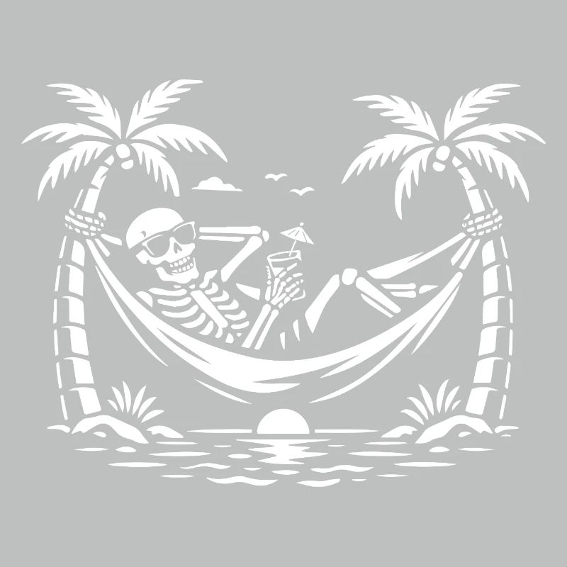 Skelett-Hammock-Paradies