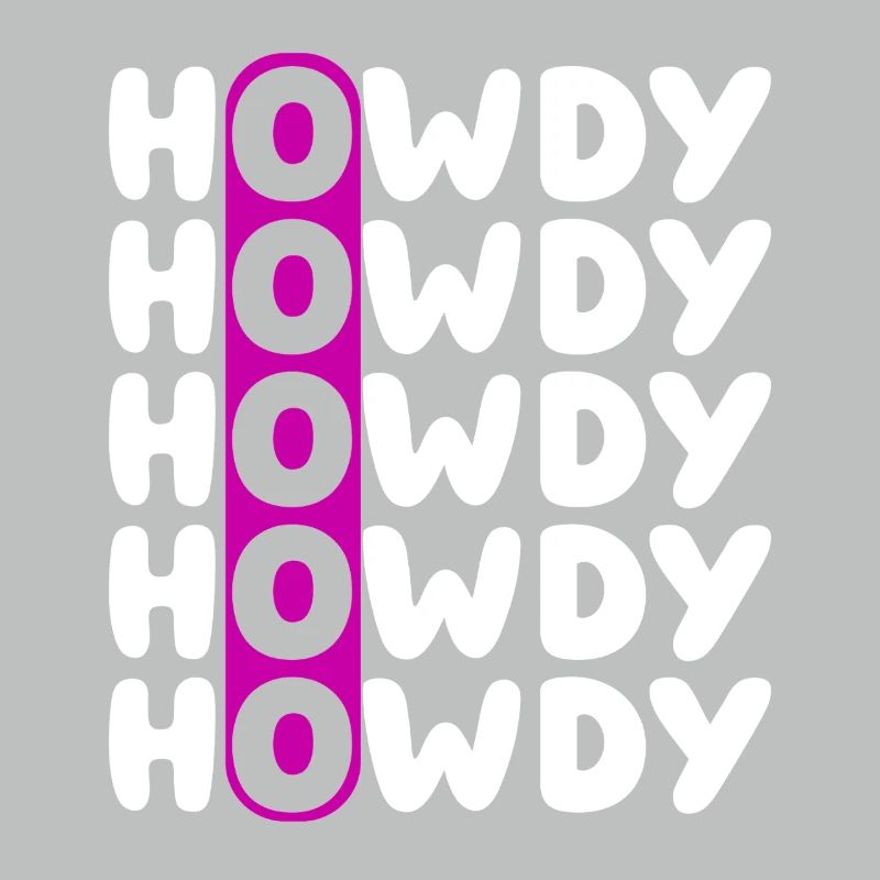 Howdy Repeat O Western Pattern