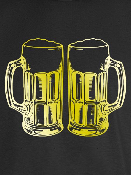 Bier Biergläser Anstoßen