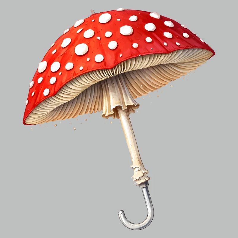 Toadstool Umbrella Fantasy Design