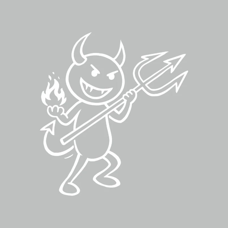 Devilish Flames - Devil with Flames