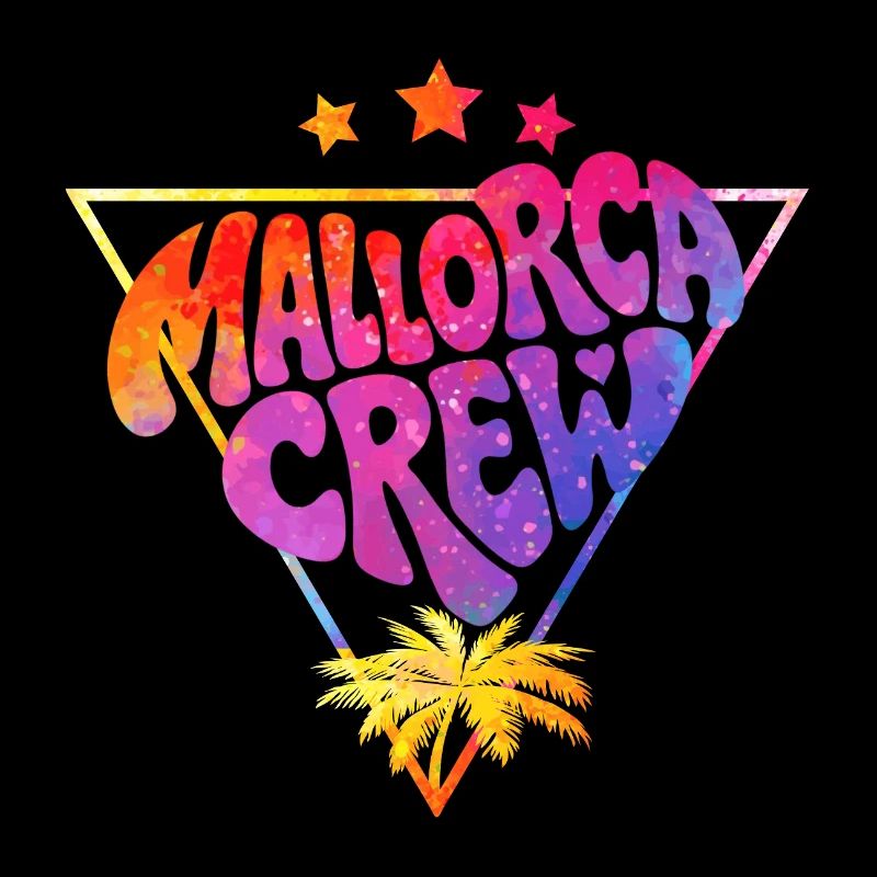Mallorca Crew Neon Gradient