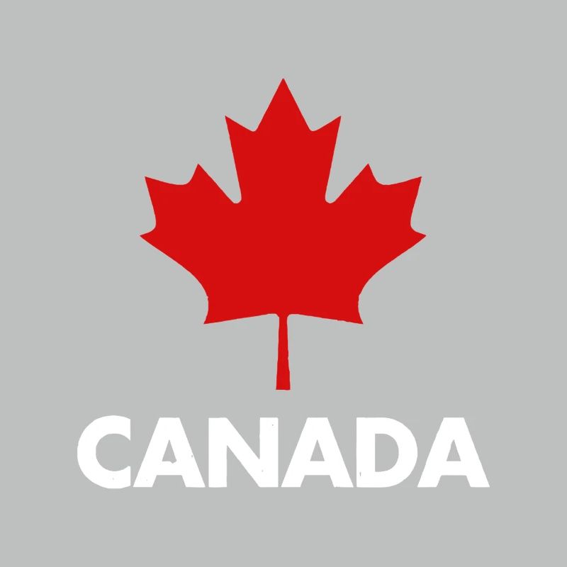 Red Maple Leaf Canada Emblem Tee