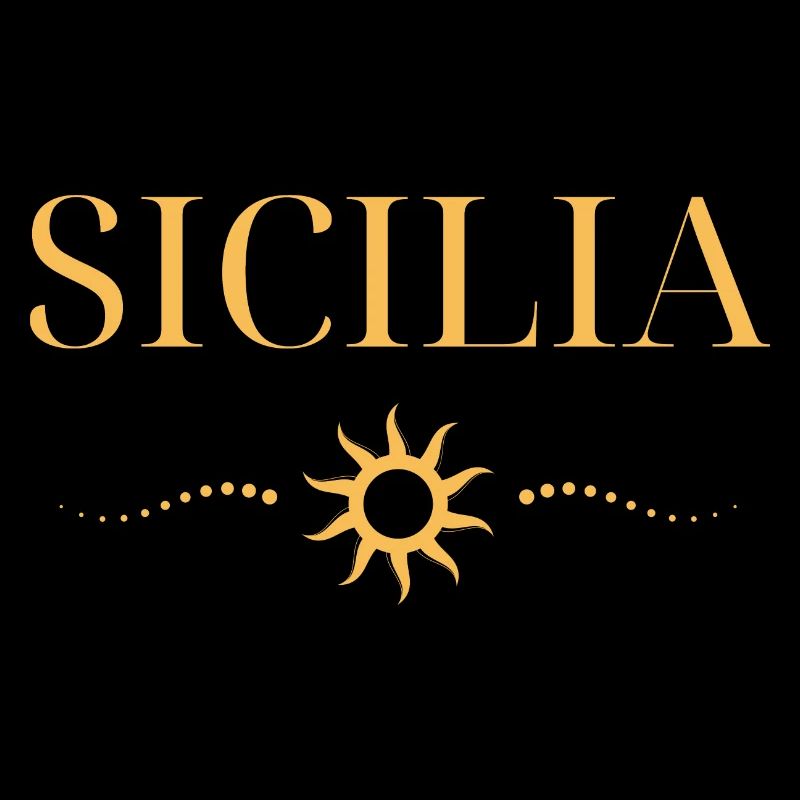 Soleil sicilien motif côtier