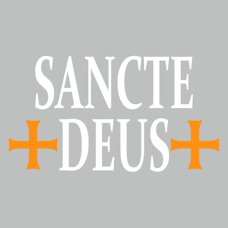 Croix Sancte Deus Conception Religieuse