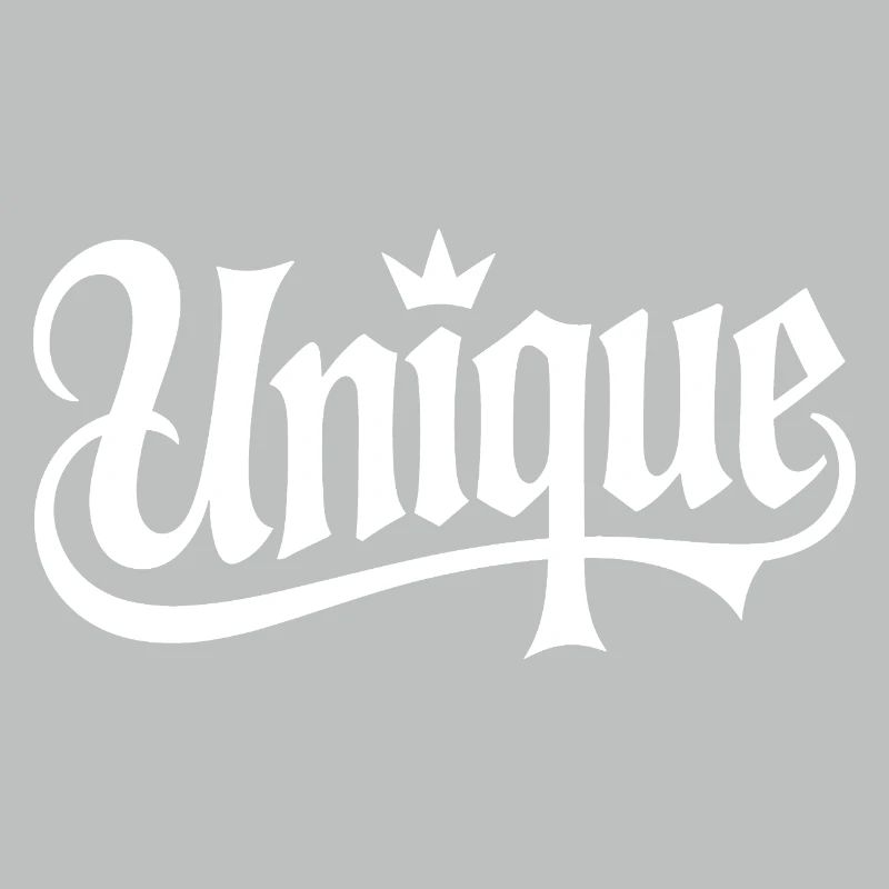 Unique Einzigartig Unikat Selbstwert Einzig Artig
