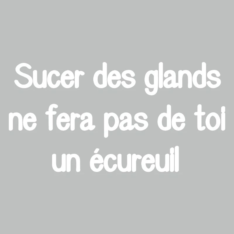Das Lutschen an Eicheln wird dich nicht zum Eichhörnchen machen