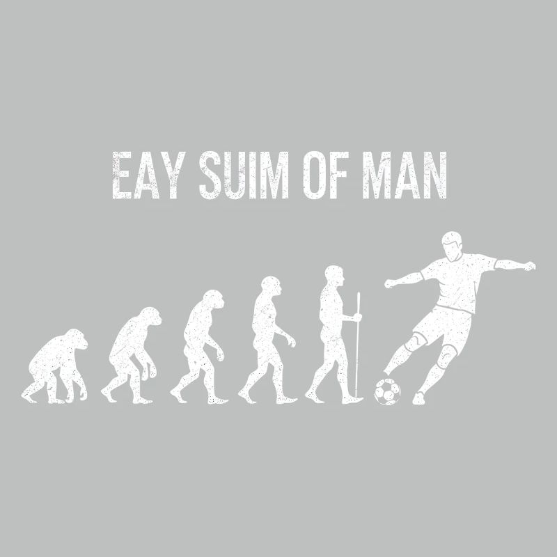 Soccer Evolution - Retro Soccer Player Design