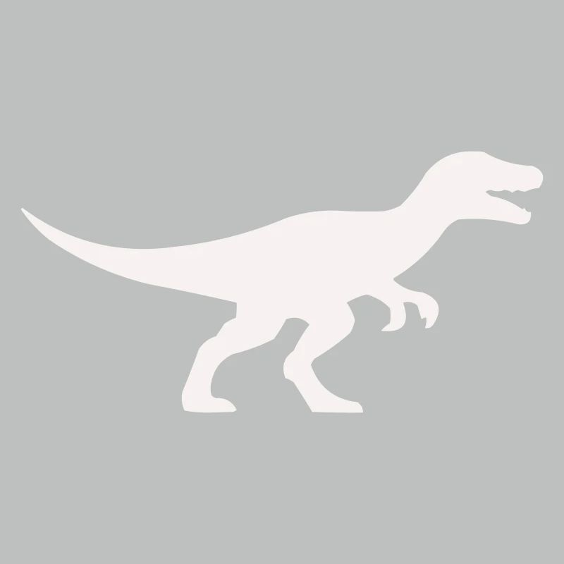 Raptor T Rex Silhouette