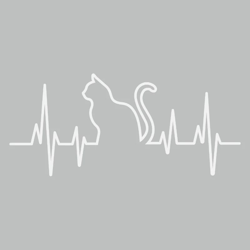 Katzenherz Pullover Design