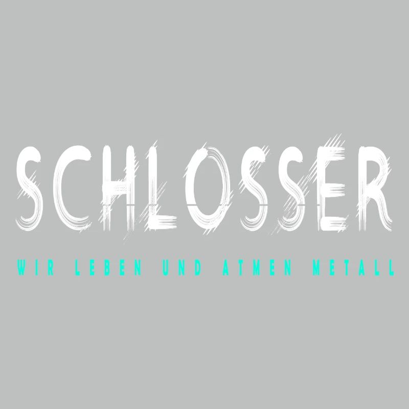 Schlosser Handwerker Design