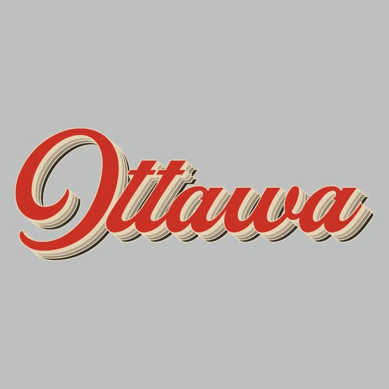 Calgary Canada Lettering – Retro Typography