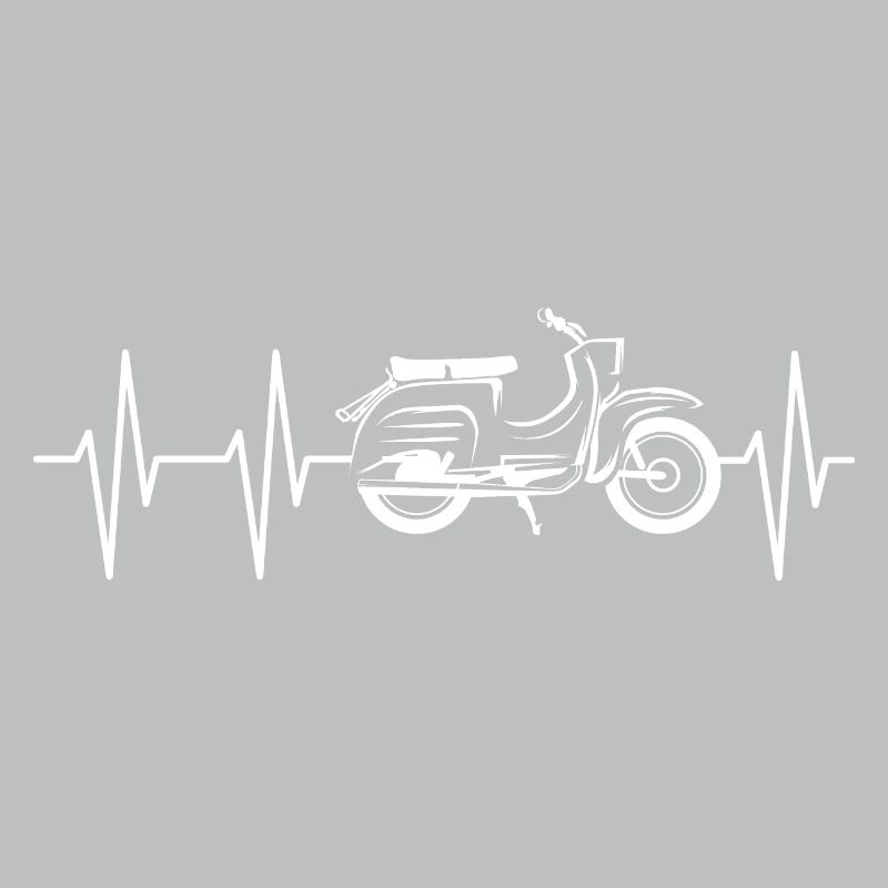 Simson Schwalbe Schwalbefahrer Heartbeat Pulse