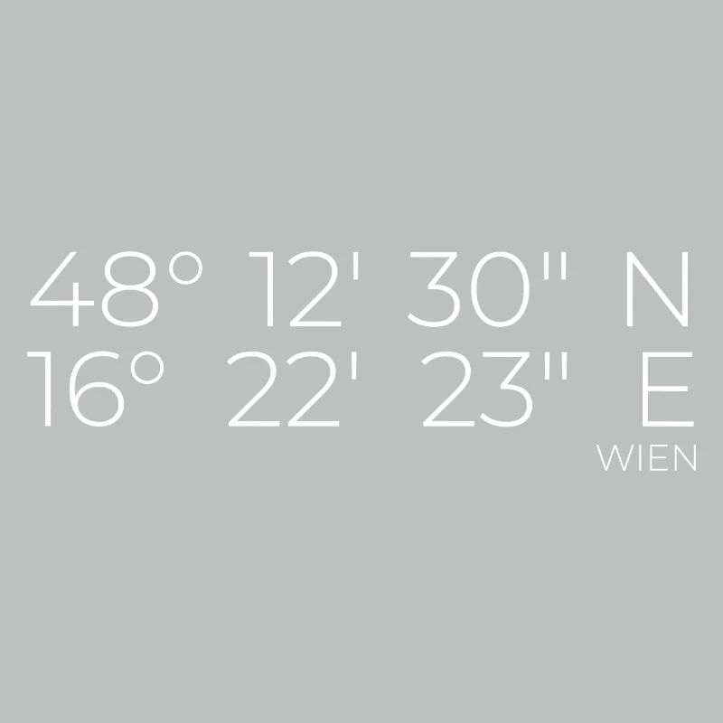 coordinates Vienna, Austria