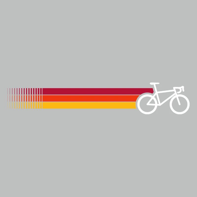 Silhouette vélo Sunset Stripes