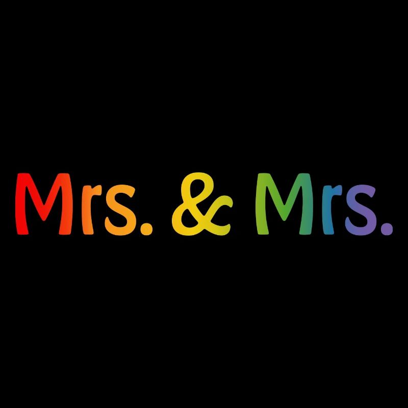 Rainbow Mrs and Mrs 1