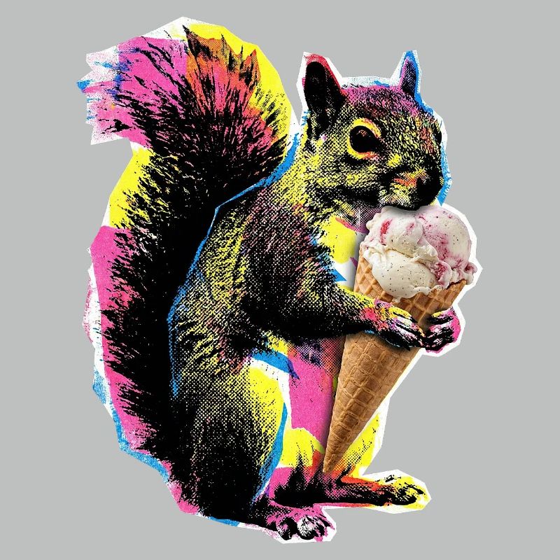 Eichhörnchen Eis