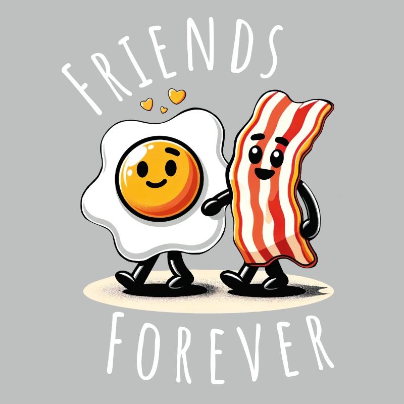 Friends Forever Ham Egg Comic Love