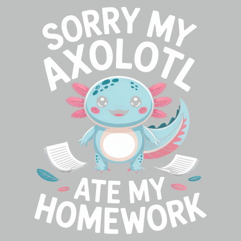 Excuse des devoirs d’Axolotl