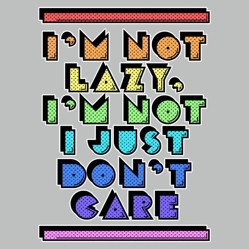 Anyway, cool saying, attitude doesn't matter to me