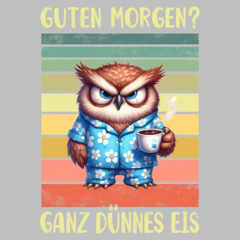 Eule Morgenmuffel