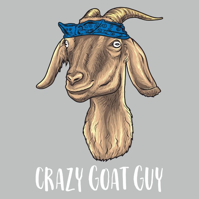 Crazy goat man