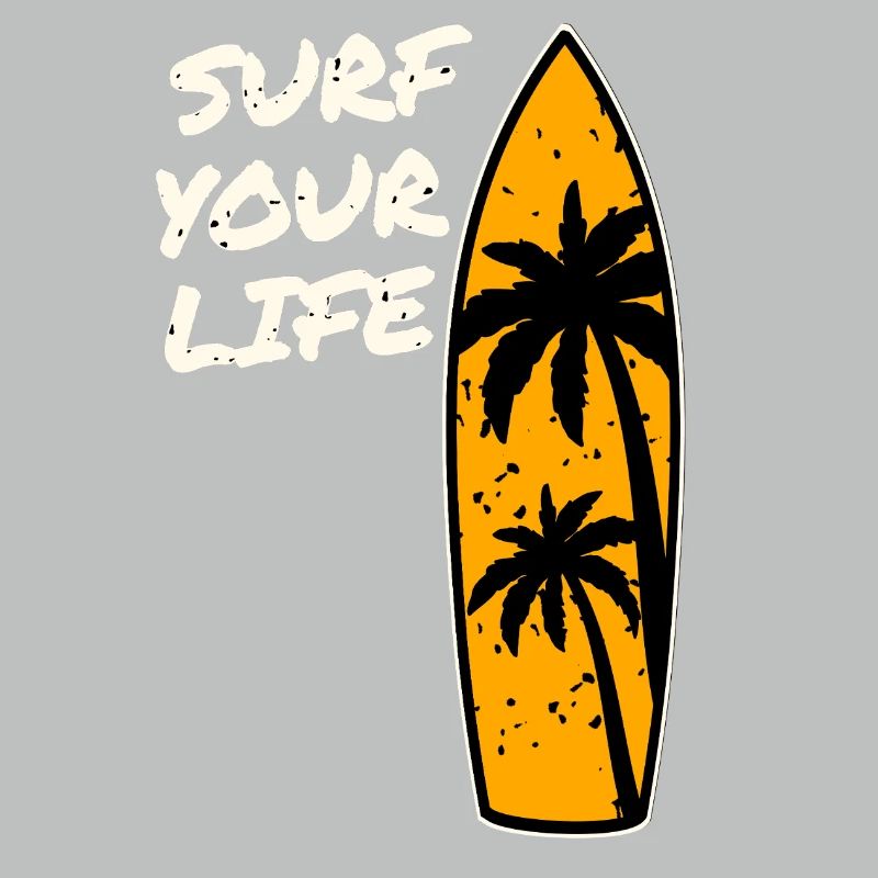 Devise de la vie de surfeur
