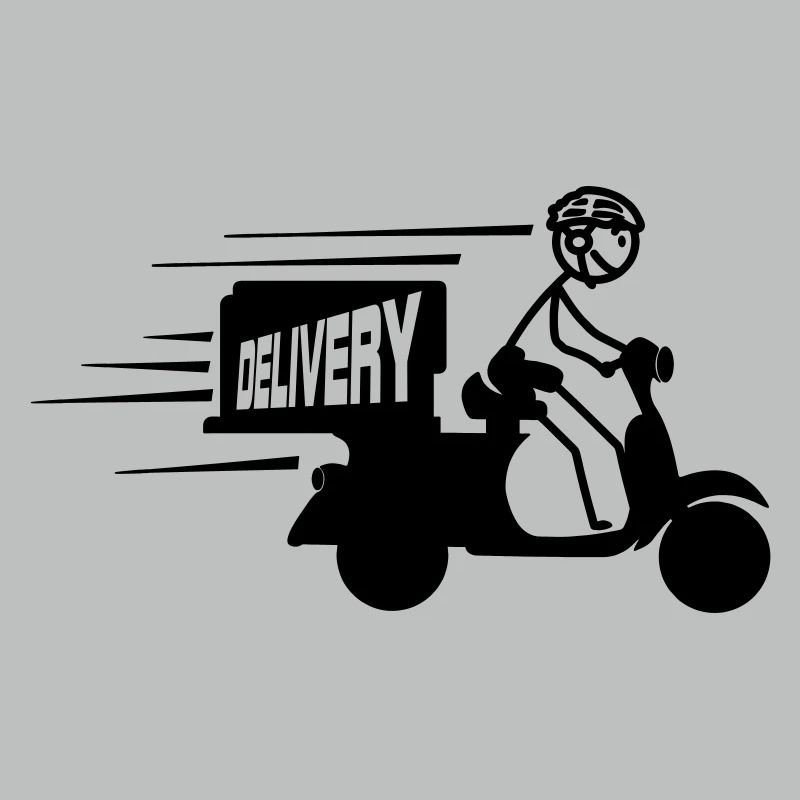 Scooter-Paket oder SMS-Lieferung