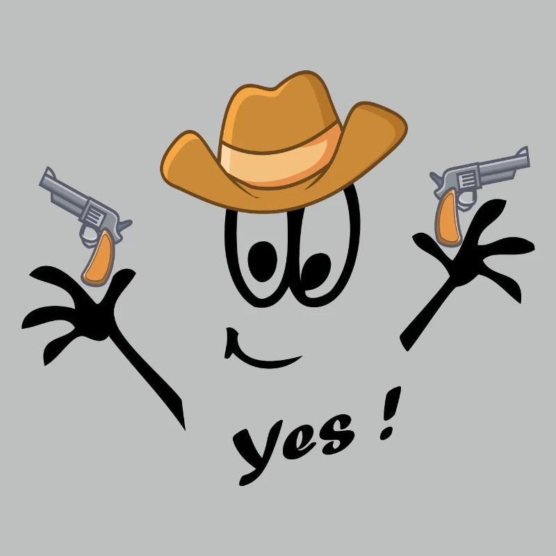 Cowboy, Karneval, Comic