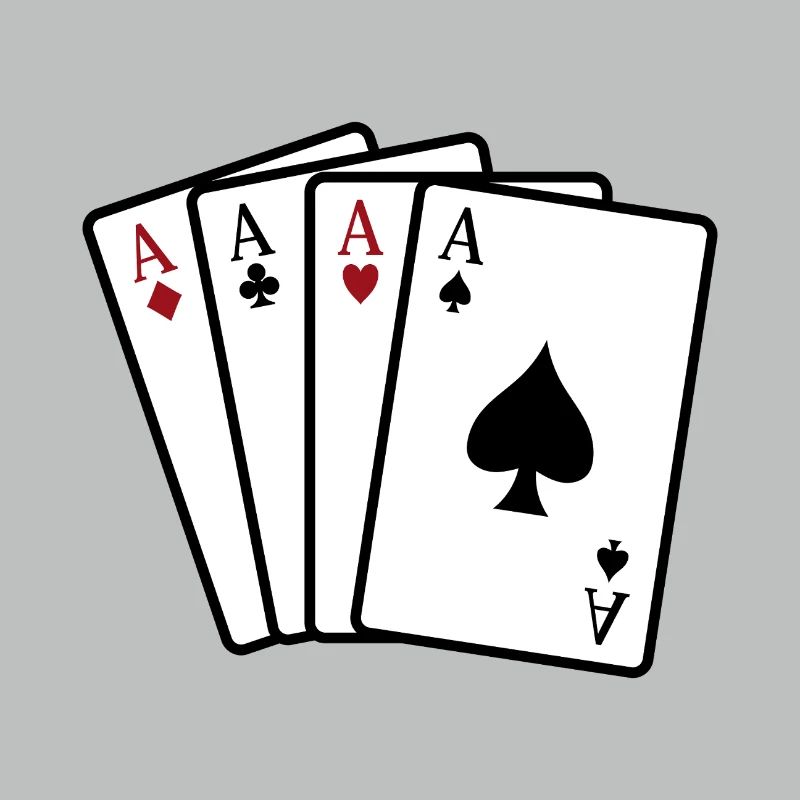 Ass-Spielkarten