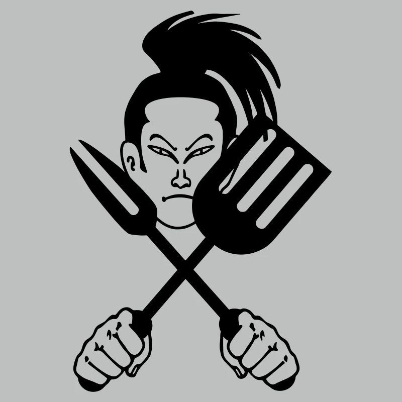 Japanischer Samurai-Koch