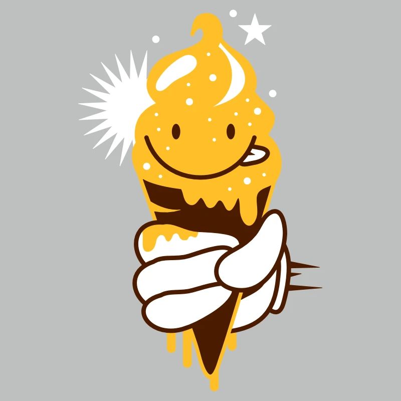 Kawaii Eis in der Hand