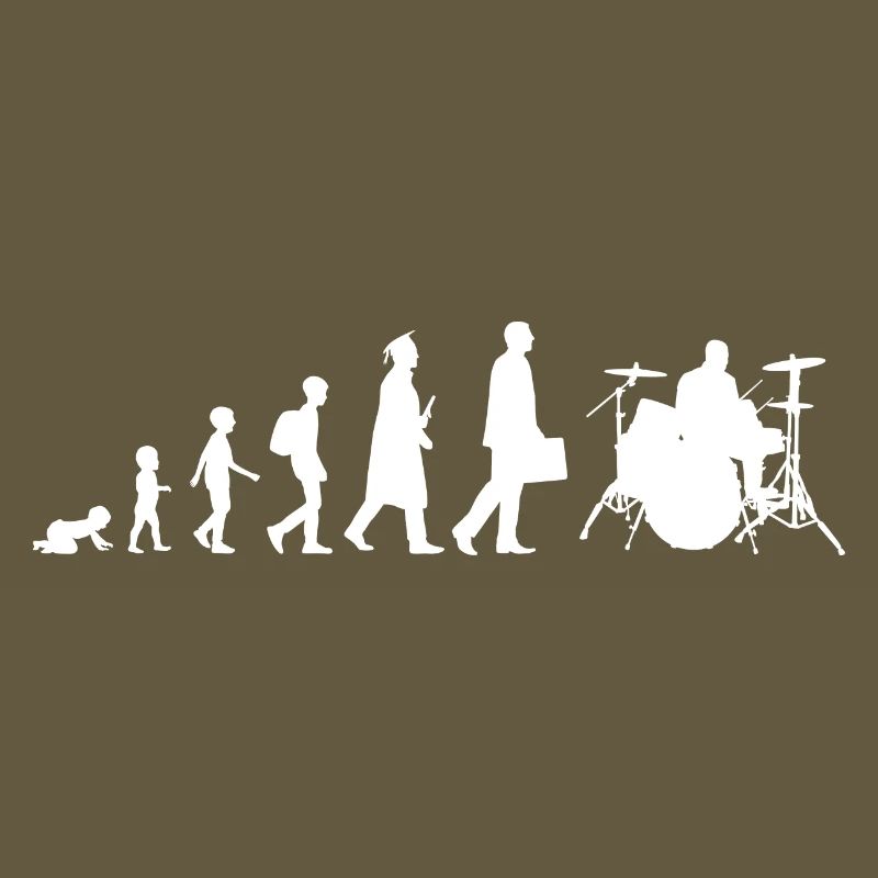 Schlagzeuger Evolution