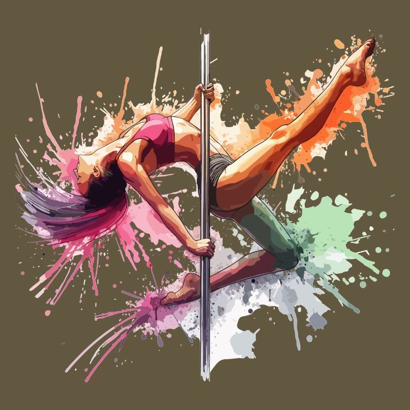 Pole Dance Couleurs Dynamiques Pole Dance Cadeau