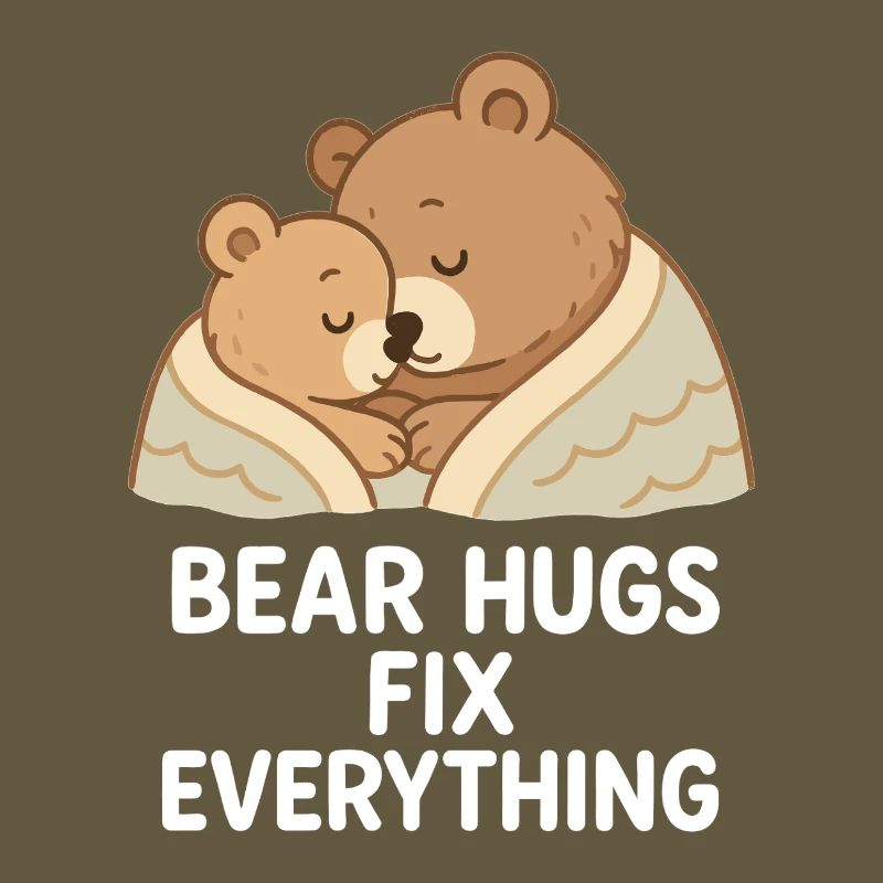 Two Bears Hug – Bear Hugs Fix Everything