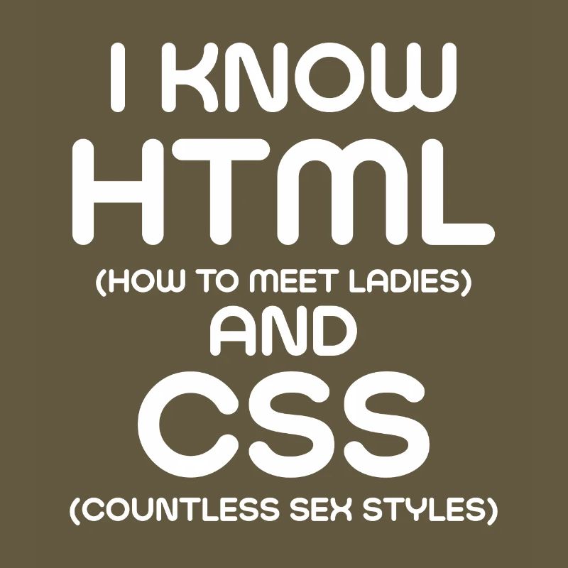 Ich kenne HTML und CSS