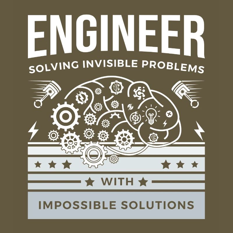 ENGINEER – Solving Invisible Problems T-Shirt