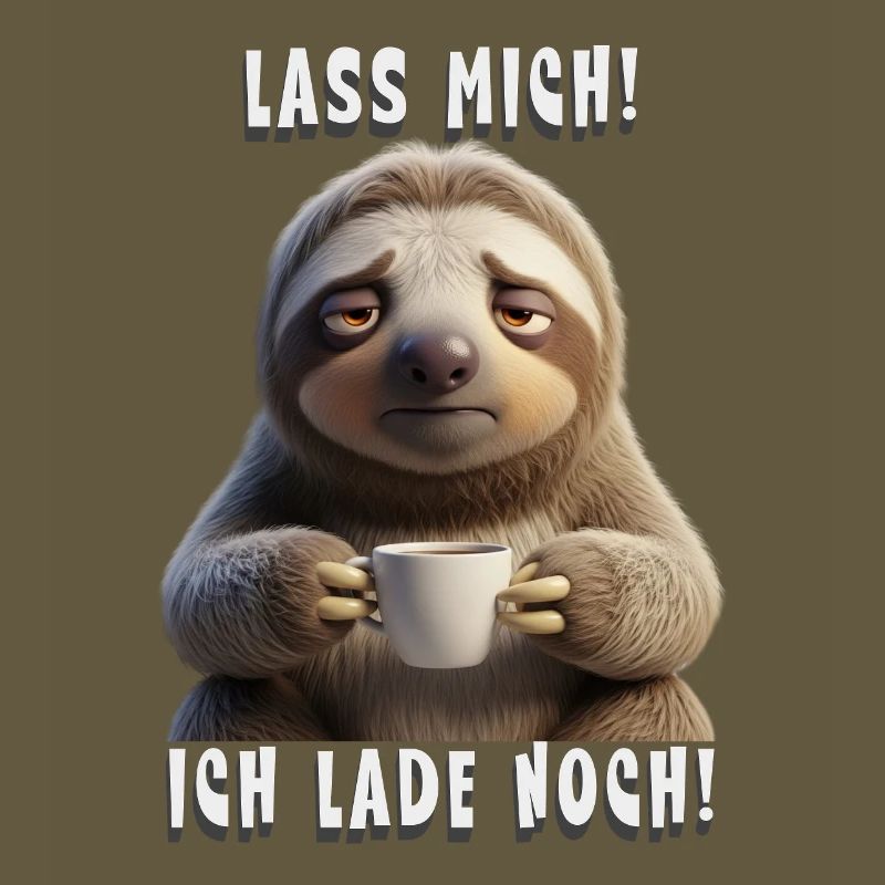 Leave me, I'm still loading – coffee mood