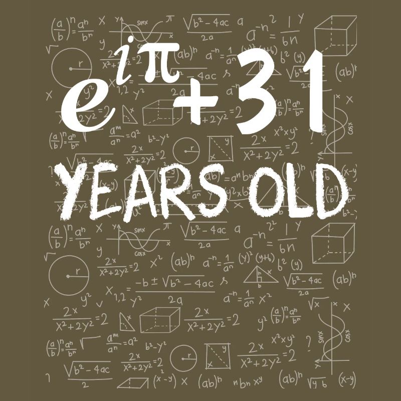 30th birthday 30 years Euler Identity math gift