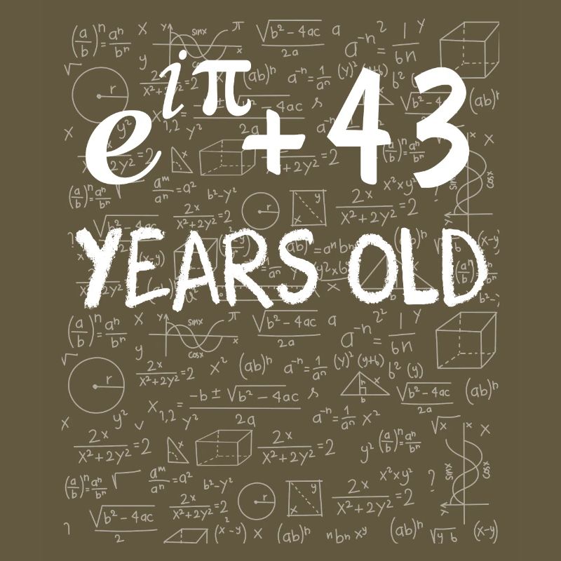 42e anniversaire 42 ans Euler Identité cadeau math