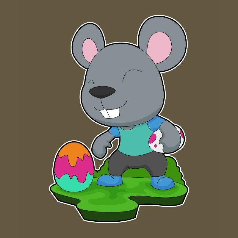 Mouse Easter Easter Egg