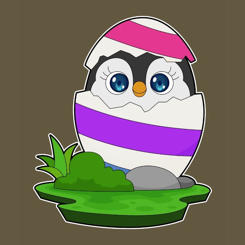 Penguin Easter Easter Egg