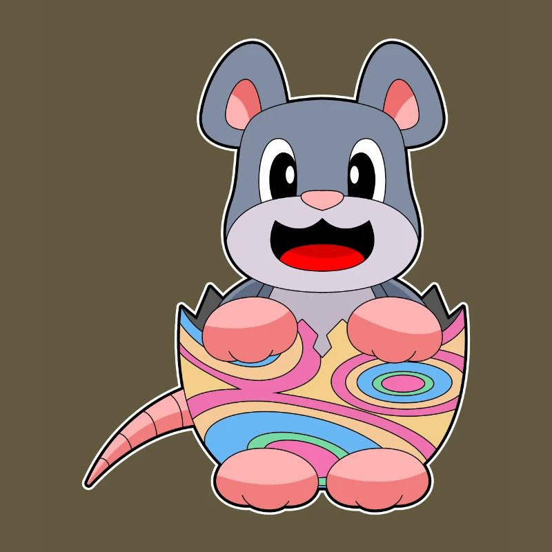 Mouse Easter Easter Egg