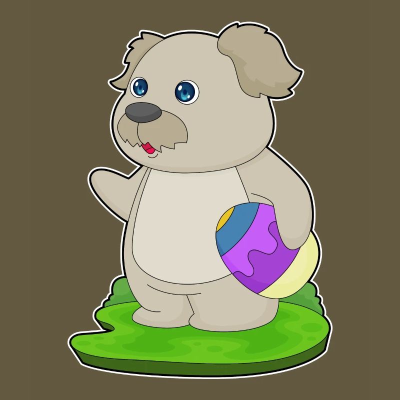 Dog Easter Easter Egg