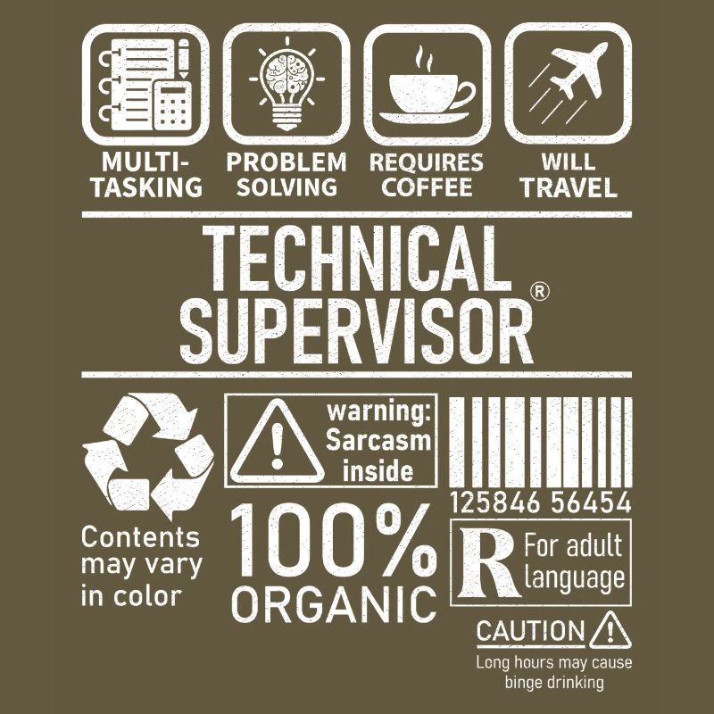 Technical Supervisor multi tasking problem solving
