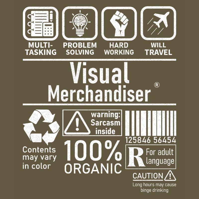 Visual Merchandiser multi tasking problem solving