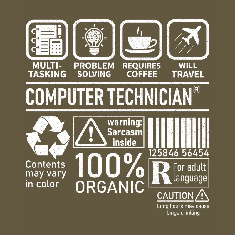 Computer Technician multi tasking problem solving