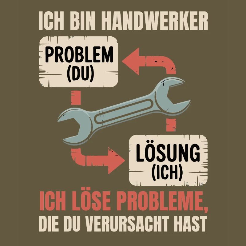 I am a craftsman: solution instead of problem