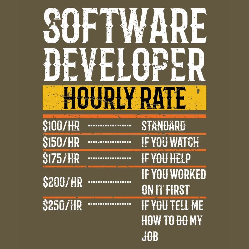 Software Developer Hourly Rate Software Developer