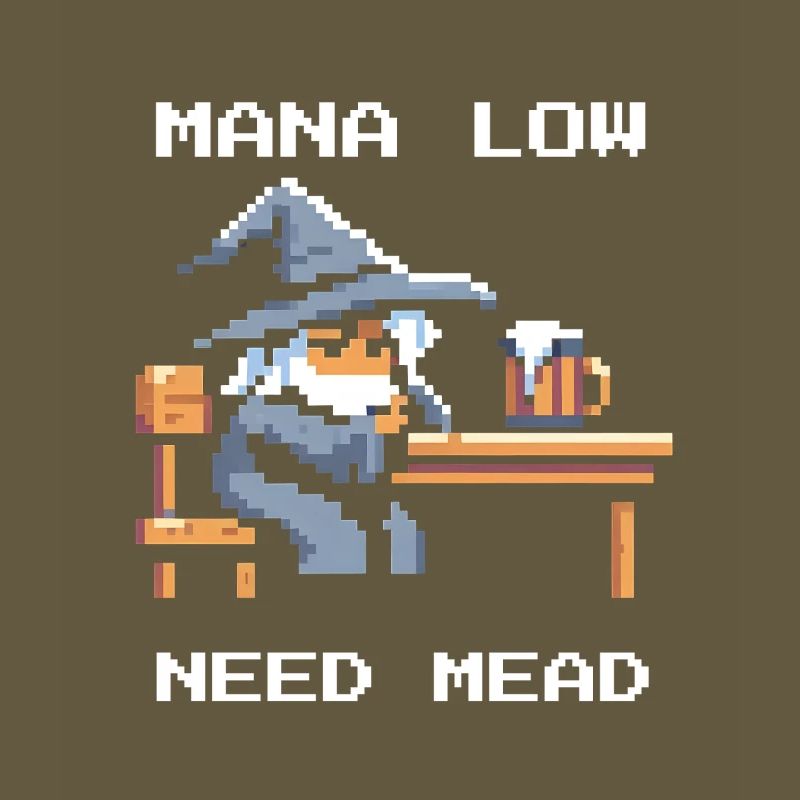 Mana vide ? L’hydromel aide ! | Blague de RPG sorcier